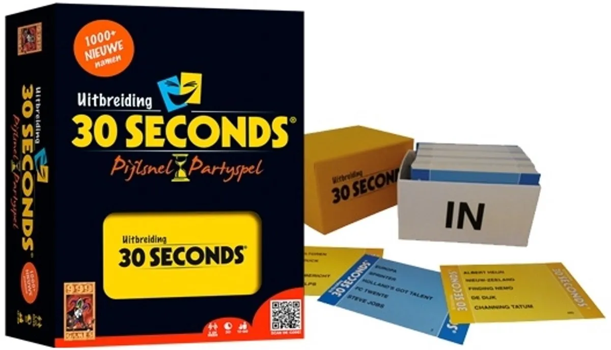 999 Games 30 Seconds Uitbreiding - 240 Kaarten