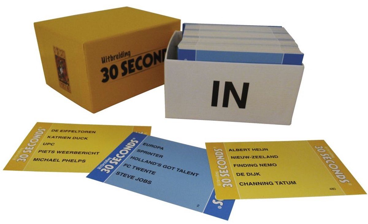 999 Games - 30 Seconds ® Uitbreiding Bordspel - Partyspel - Upgradeset met 240 kaarten