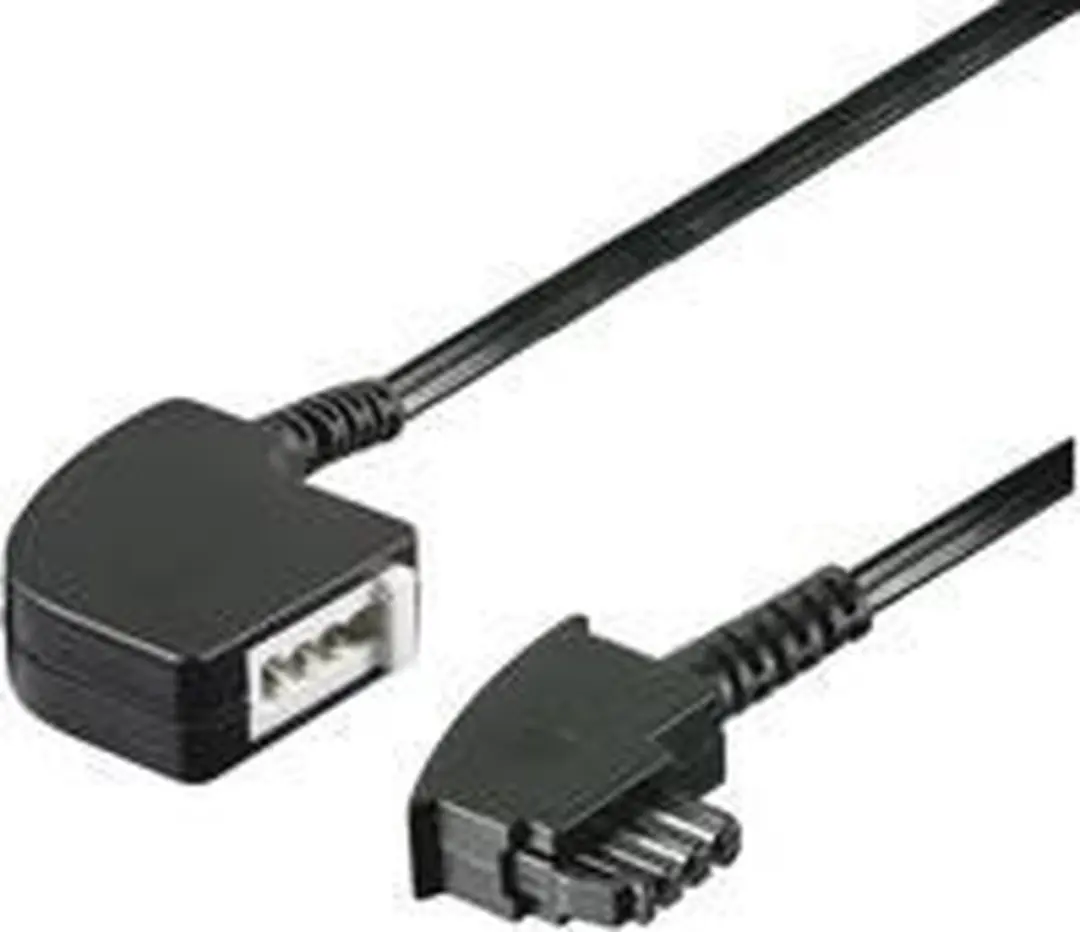 Goobay TAE-F 4-Pin Extensiekabel 3m - 10 Stuks