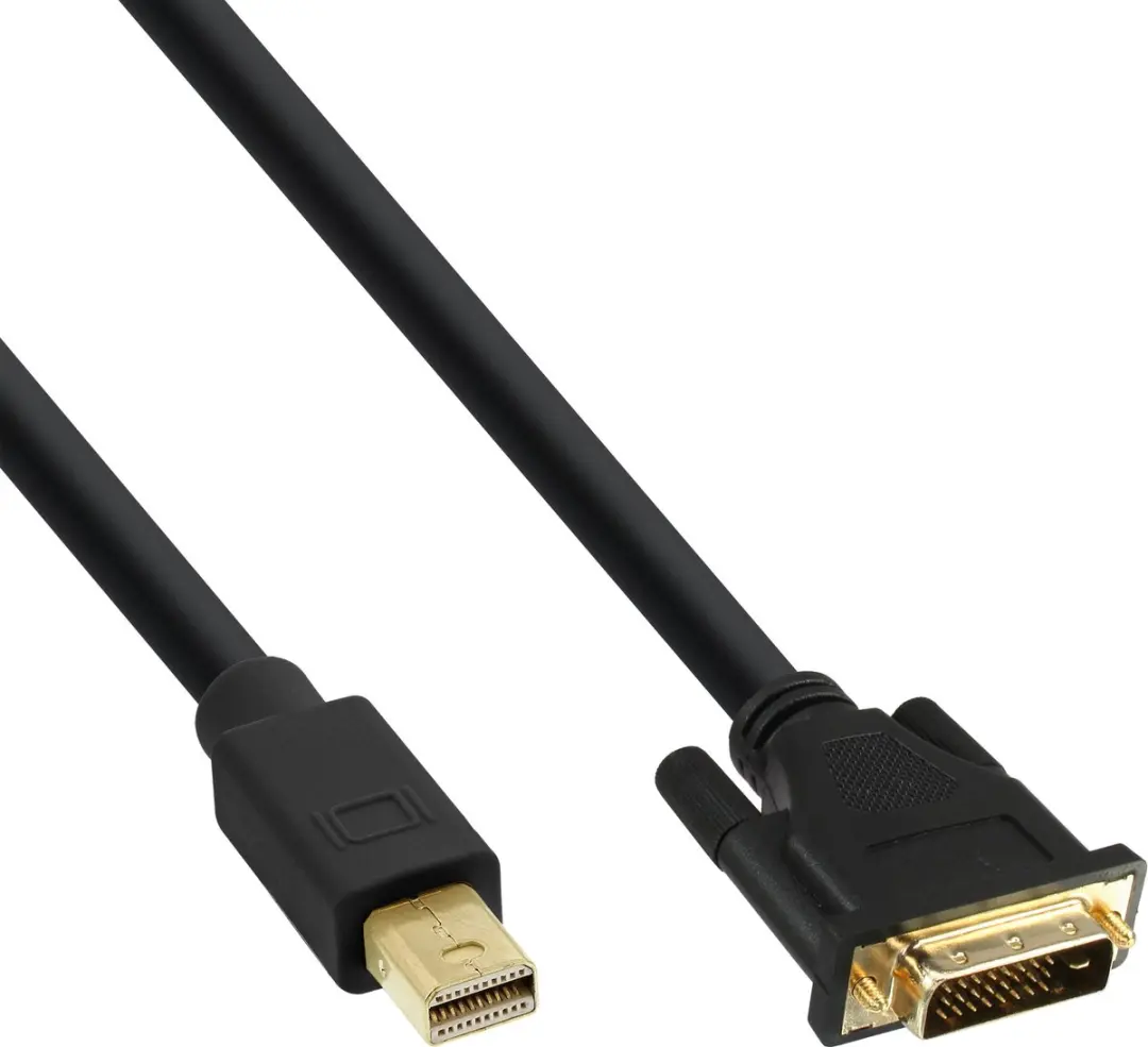 InLine Mini DisplayPort naar DVI Kabel 1,5m
