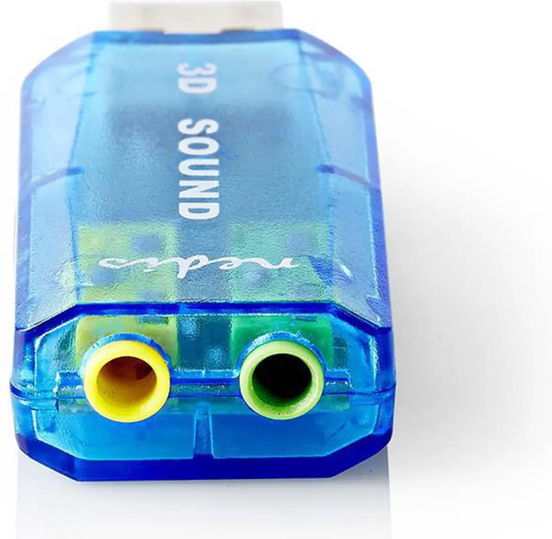 Nedis USCR10051BU Geluidskaart 5.1 - Zwart