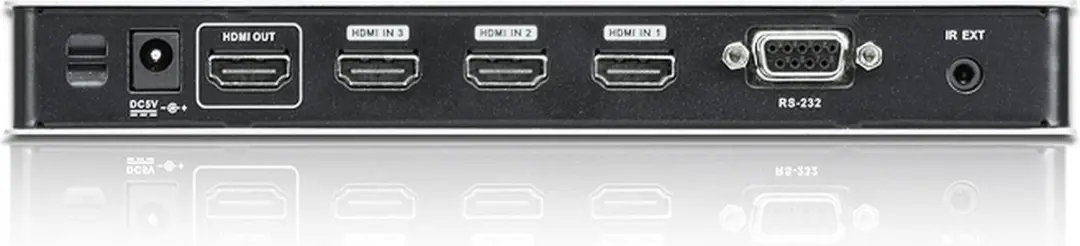 Aten VS481B-AT-G 4-poorts Hdmi Schakelaar Zilver