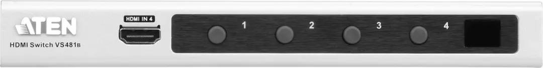 Aten VS481B-AT-G 4-poorts Hdmi Schakelaar Zilver