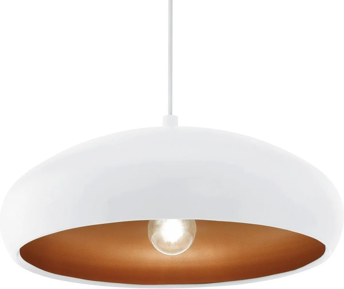 Eglo Mogano 1 Hanglamp Ø40cm - Wit/Koper