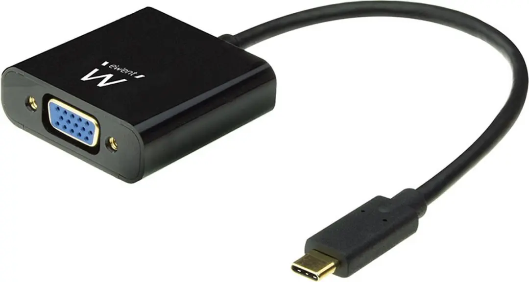 Ewent EW9821 Externe Video-adapter USB-C naar VGA - Wit