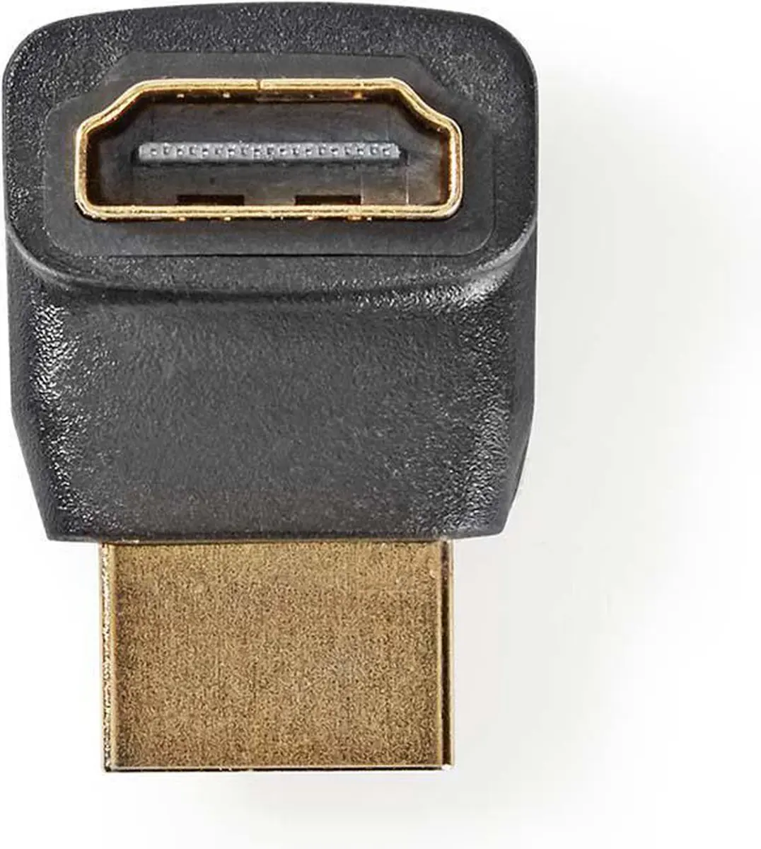 Nedis HDMI Adapter CVGP34902BK - 270° Gehoekt - Verguld