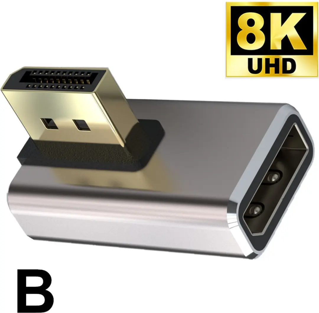 NÖRDIC DisplayPort Haakse Adapter DP-402