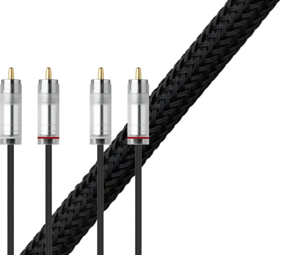Pro-Ject Connect it Line S RCA 0.41m - Zwart