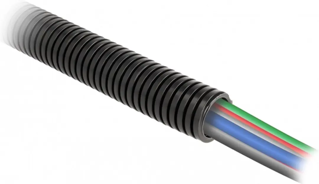 Delock Kabelbeschermhuls 1m x 13mm - Zwart