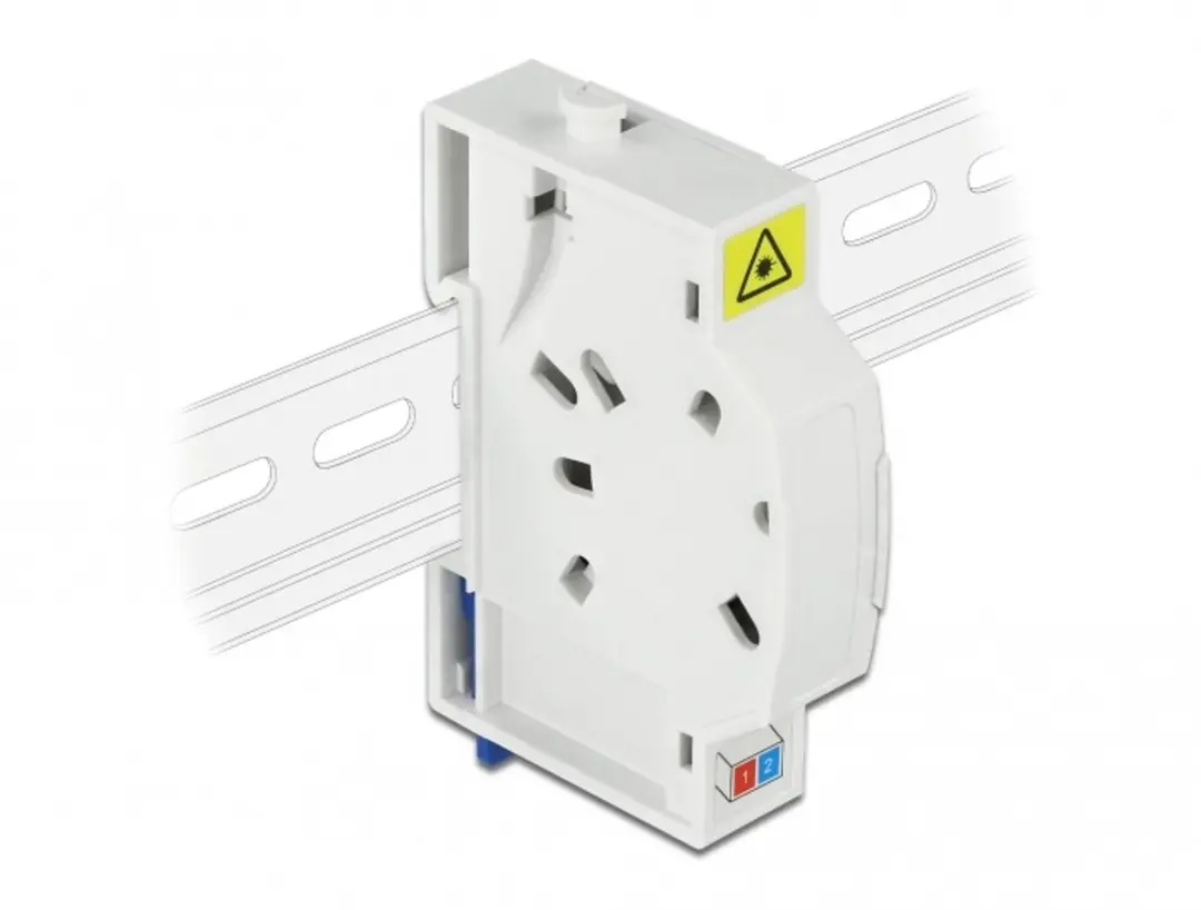 Delock Optical Fiber Connection Box DIN-rail