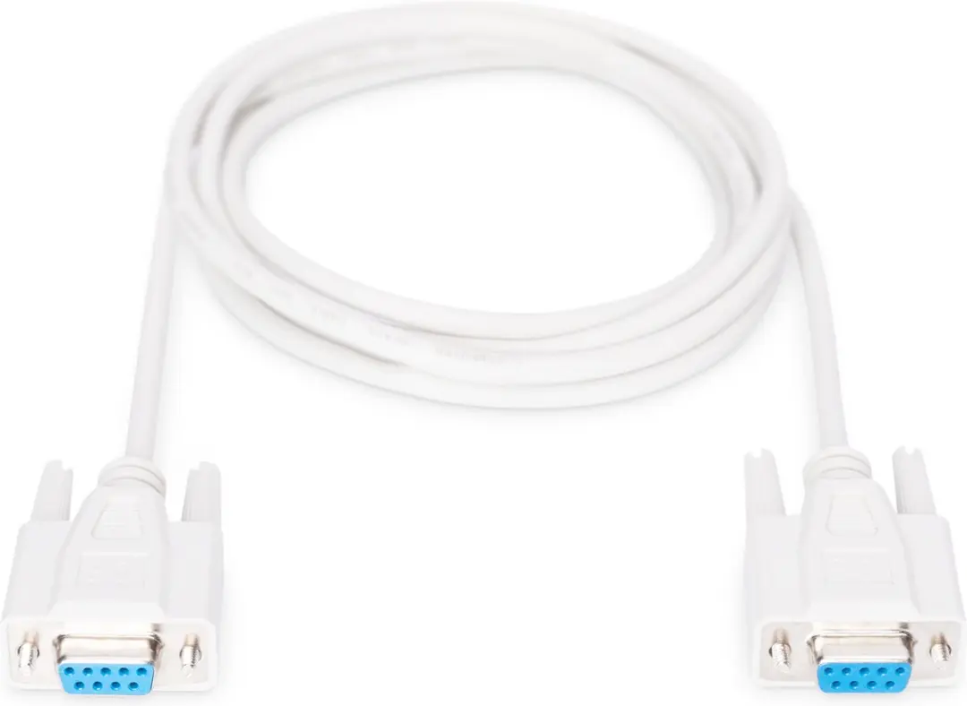 Digitus AK-610106-020-E Seriële Kabel D-Sub9 - 2m - Beige