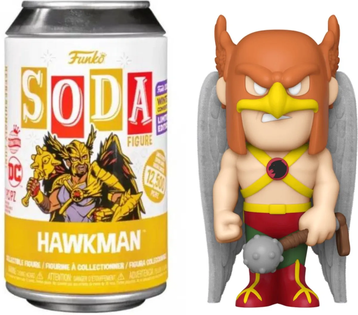 Funko Hawkman Vinyl Soda Figure - Limited Edition 12500 Stuks