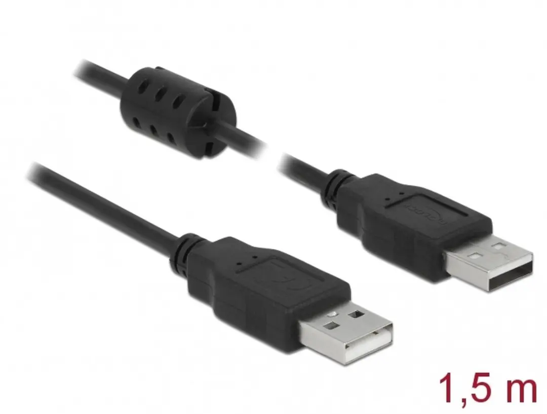 Delock USB 2.0 Kabel A-A 1.5m