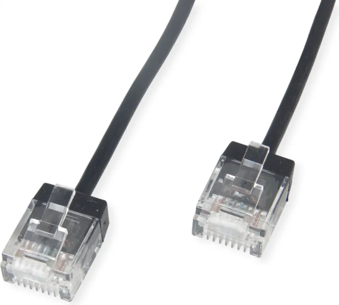 Roline UTP Patchkabel Cat.6A 2m - LSOH - Zwart