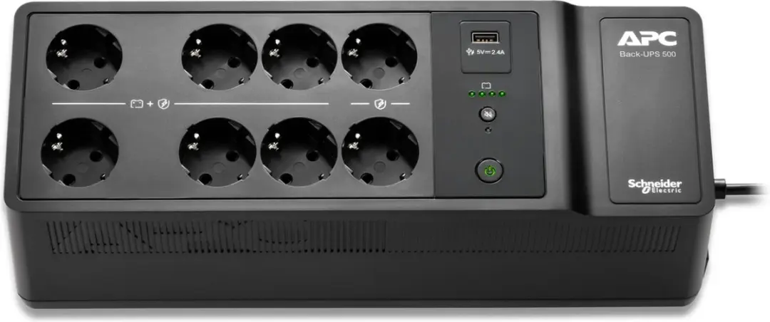 APC Back-UPS BE500G2-GR Noodstroomvoeding 500VA