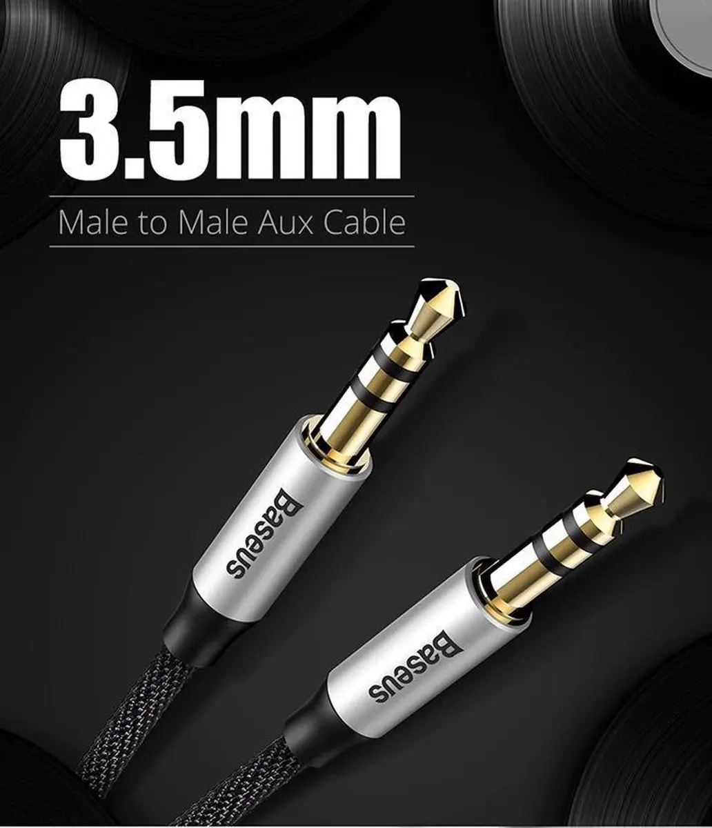 Baseus Yiven M30 AUX Kabel 3,5mm