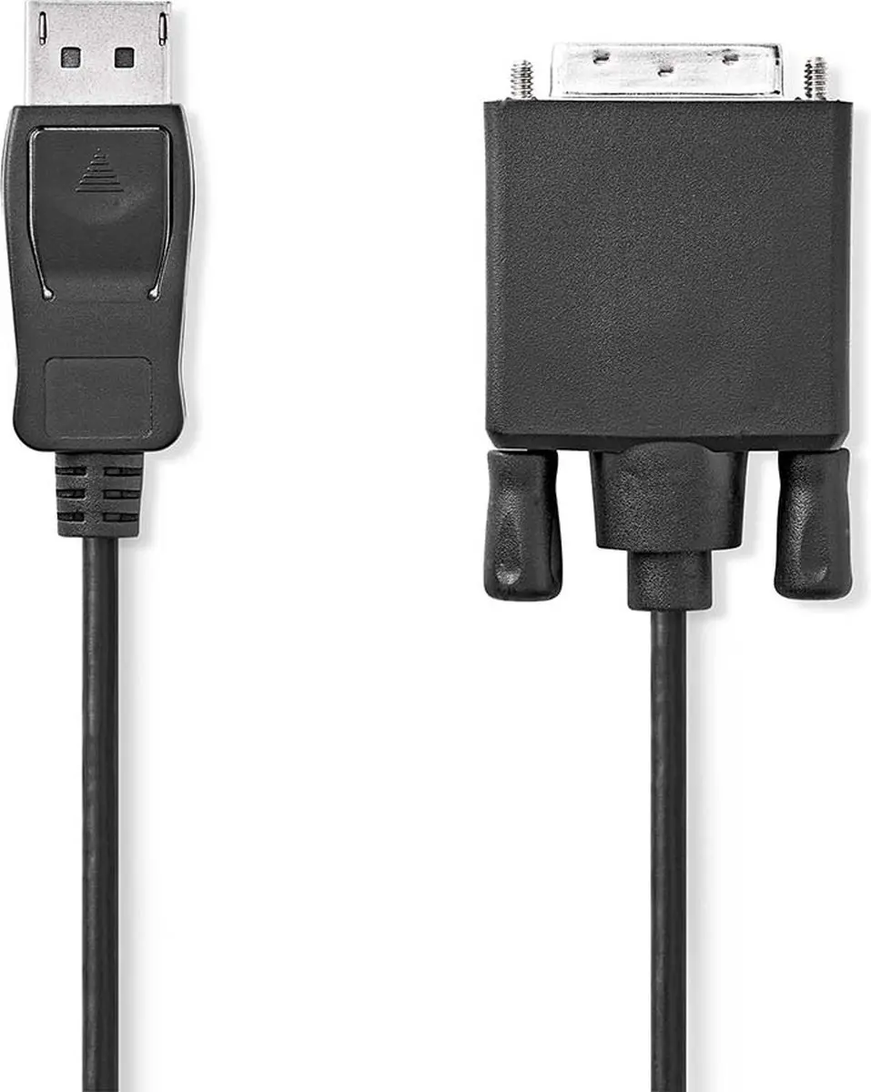 Nedis DisplayPort-Kabel CCGL37200BK20 - DVI-D 24+1-Pins - 2m - Zwart