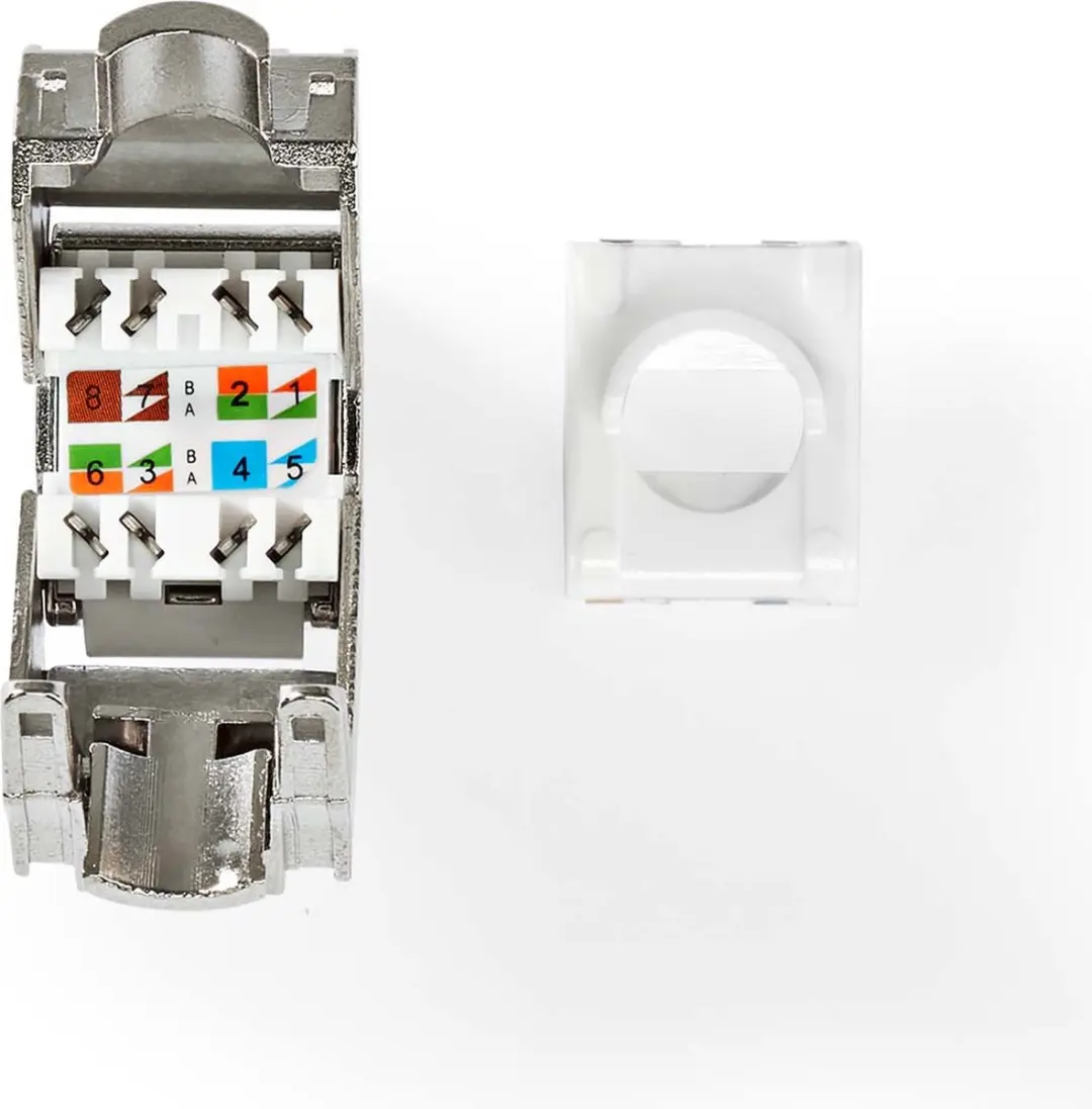 Nedis CCGB89720ME Keystone RJ45 CAT6 S/FTP - Grijs