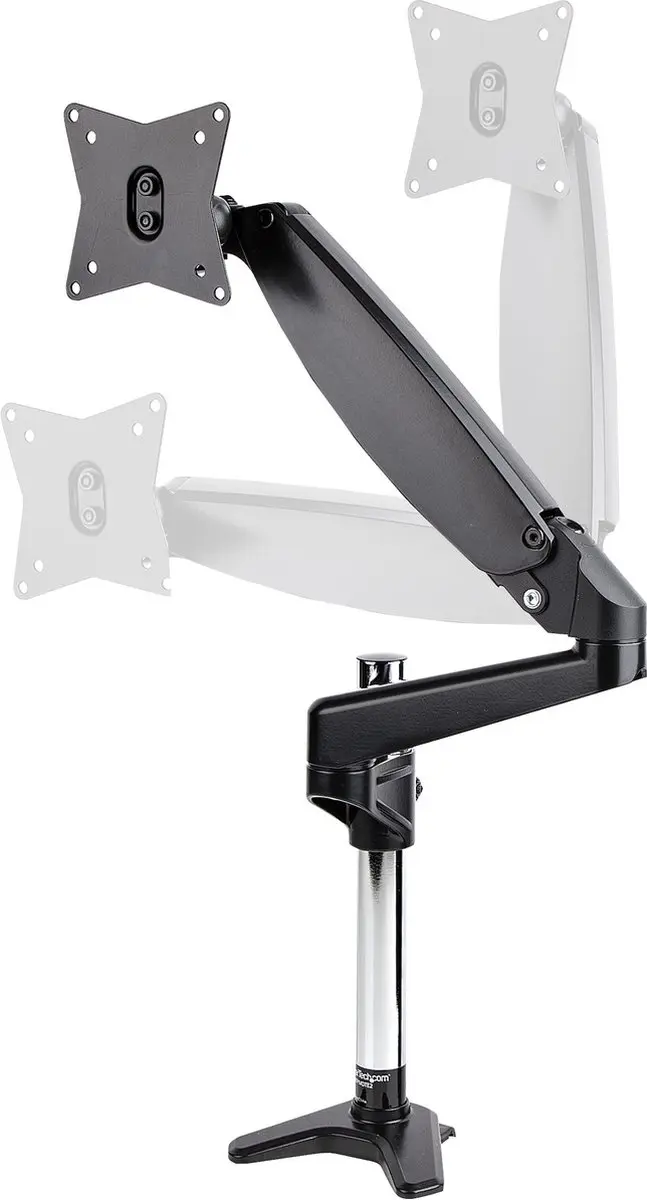 Startech ARMPIVOTE2 Beugel voor Beeldscherm - Zwart