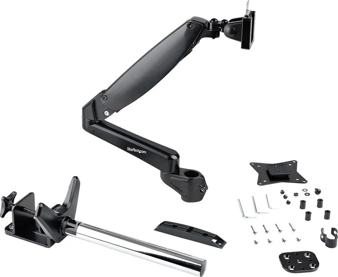 Startech ARMPIVOTE2 Beugel voor Beeldscherm - Zwart - afbeelding 6 van 6