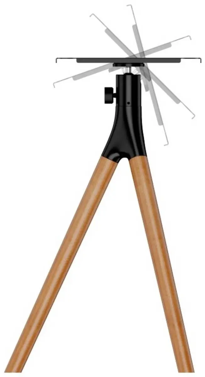 Reflecta Projectorstand Elegant BW 23295 - Zwart/Walnoot