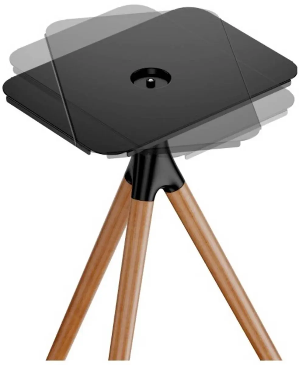 Reflecta Projectorstand Elegant BW 23295 - Zwart/Walnoot