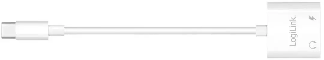 Logilink UA0433 USB-C-adapter - 2x USB-C 60W Wit