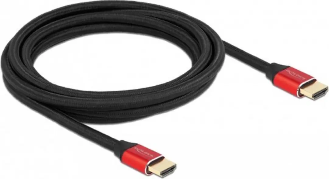 Delock Ultra High Speed HDMI Kabel 48 Gbps 8K 60Hz - 3m - Rood