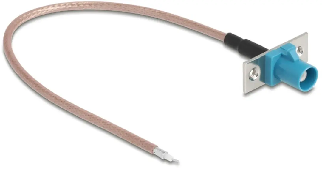 Delock FAKRA Z Antennekabel RG-316 20cm - Blauw/Bruin