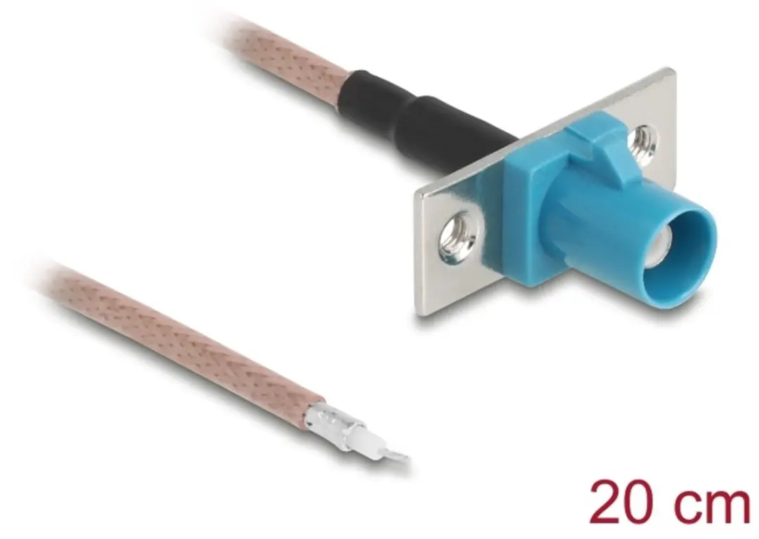 Delock FAKRA Z Antennekabel RG-316 20cm