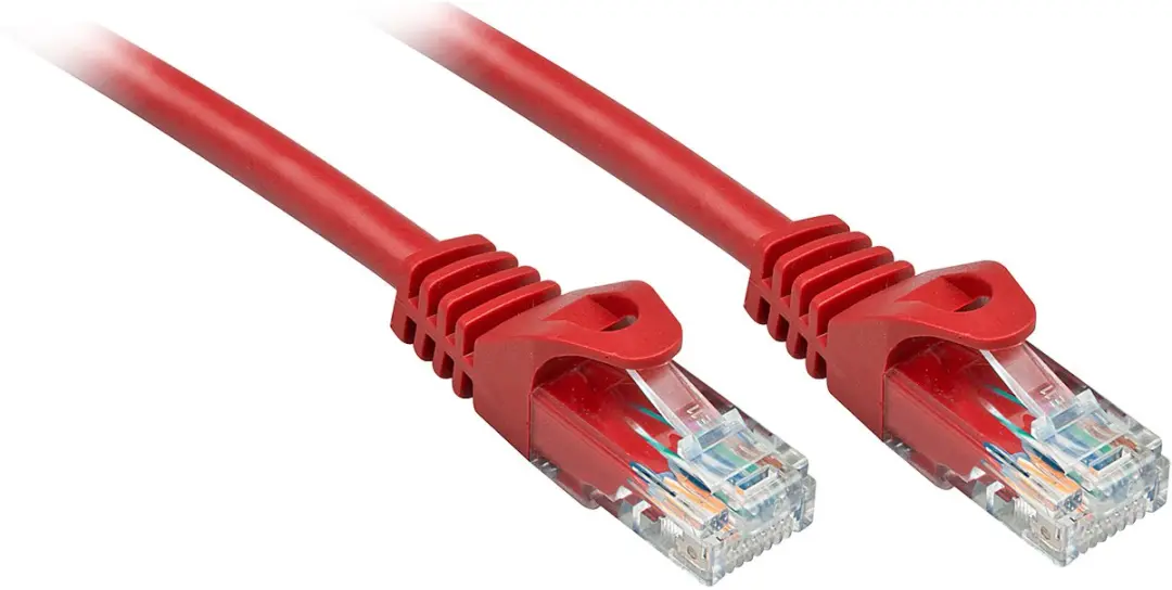 Lindy CAT 6 Patchkabel 0.5m Rood
