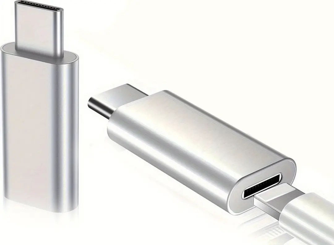 NÖRDIC USBC-N1504 USB-C naar Lightning Adapter - Zilver