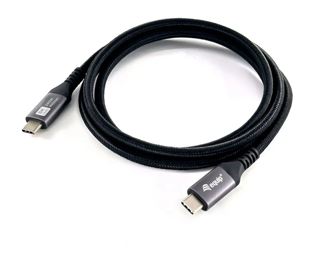 Equip 128380 USB4 Gen 3x2 USB-C Kabel 0,5m