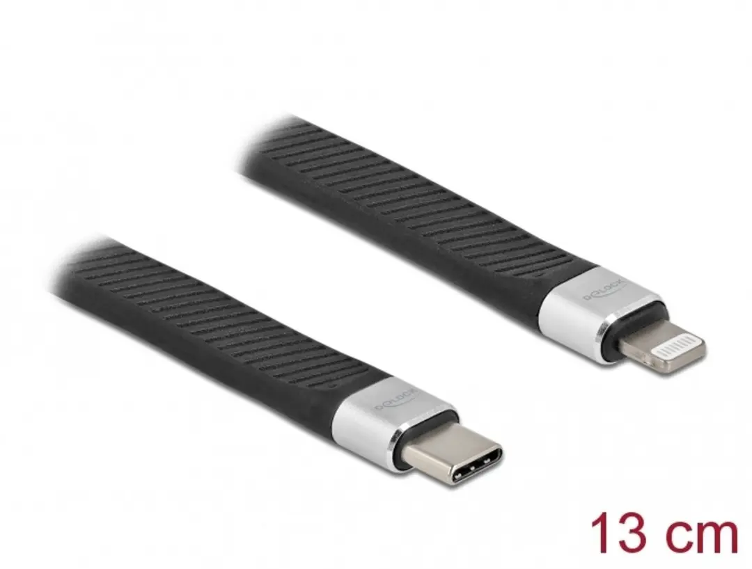 Delock USB Type-C naar Lightning Kabel 13cm