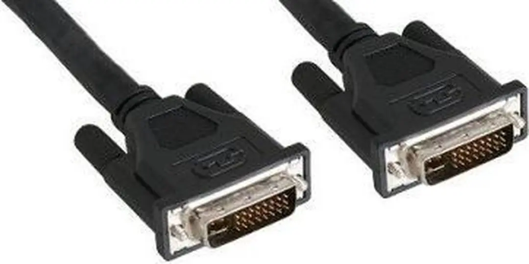 InLine DVI-D Kabel 24+1 Male/Male Dual Link 3m - Zwart
