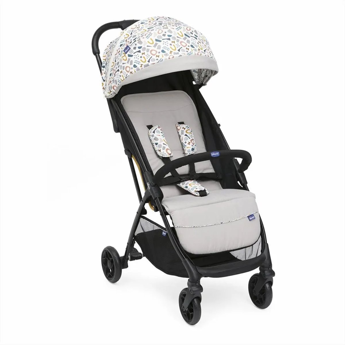 Chicco 08087068770000 kinderwagen Lichtgewicht wagen 1 zitplaats(en) Beige, Zwart, Wit