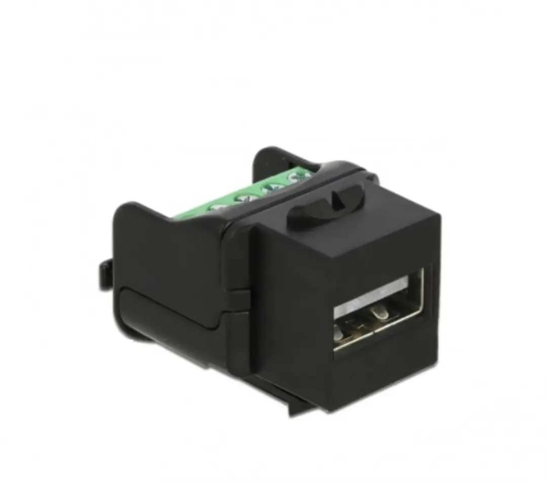 Delock USB-A Terminal Block Keystone Module
