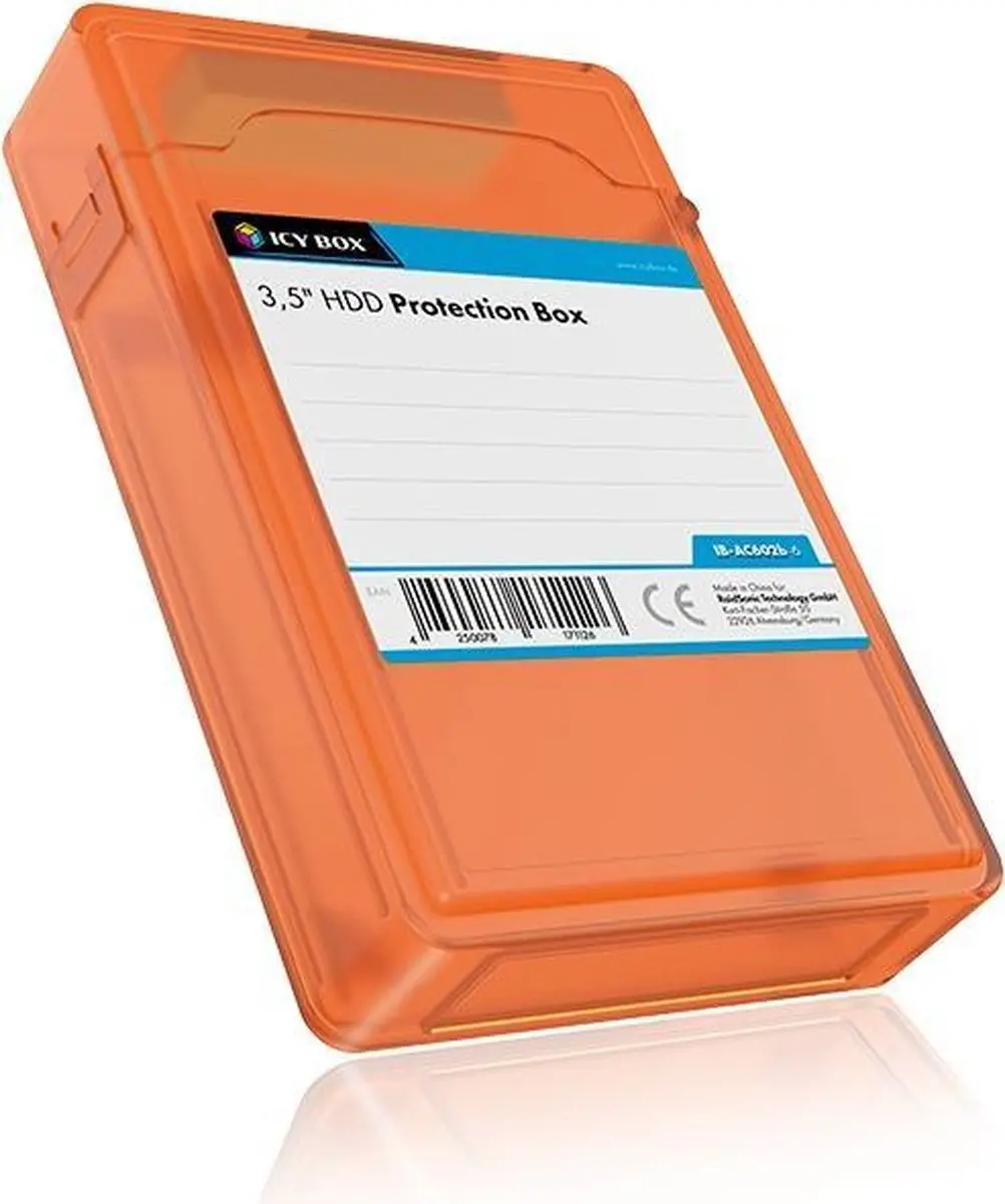 ICY BOX IB-AC602b-6 3,5 harde schijf bewaarbox