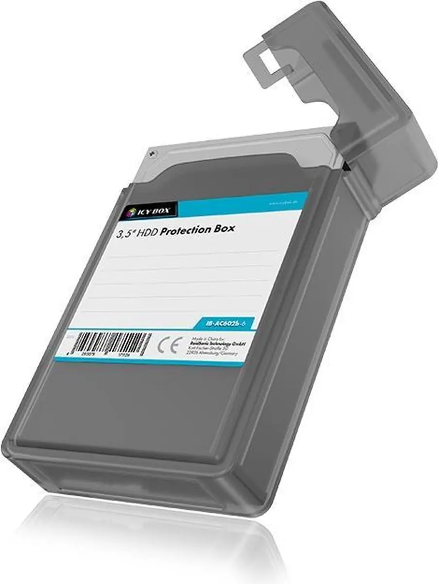 ICY BOX IB-AC602b-6 3,5 harde schijf bewaarbox