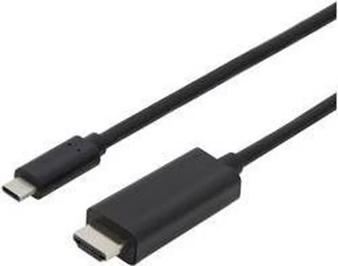 Digitus AK-300333-020-S DisplayPort Kabel - 2m - USB Type-C - Zwart