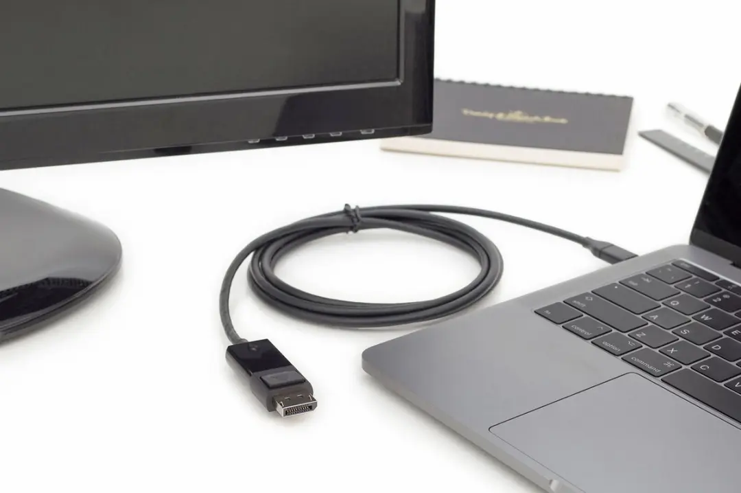 Digitus AK-300333-020-S DisplayPort Kabel - 2m - USB Type-C - Zwart