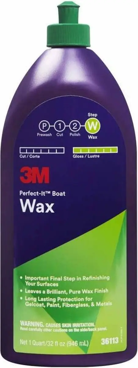 3M Perfect It Boat Wax 946ml - Meerkleurig
