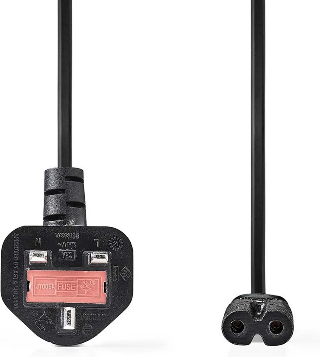 Nedis UK Voedingskabel C7 5m