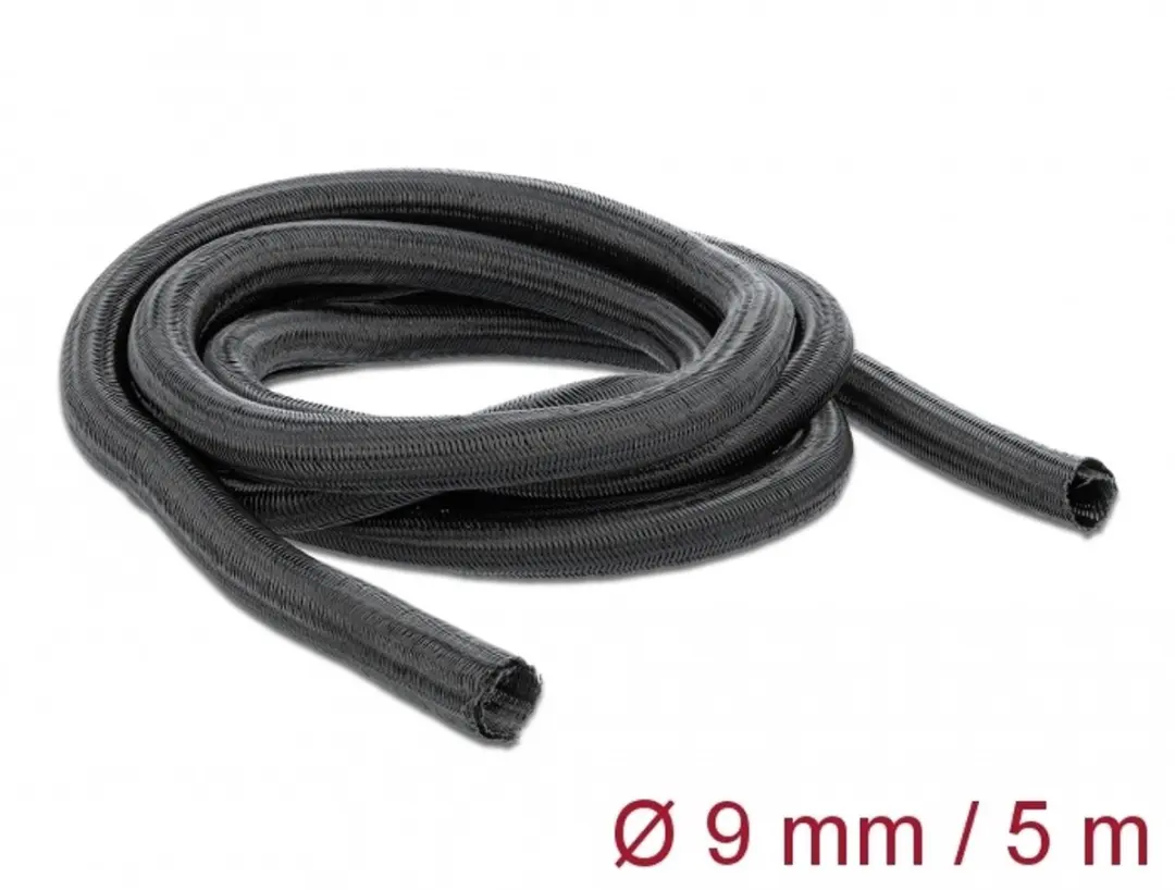 Delock Gevlochten Sleeving 5m x 9mm