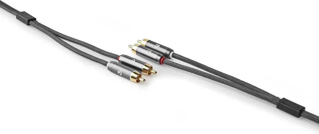 Nedis Stereo-Audiokabel RCA Male