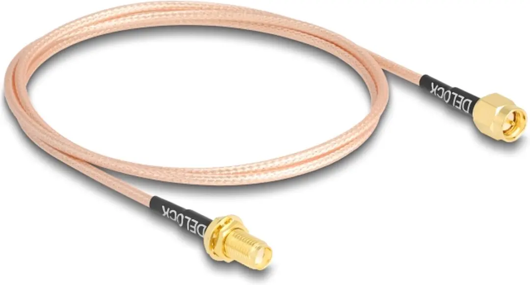 Delock Antennekabel SMA naar SMA Jack 75cm