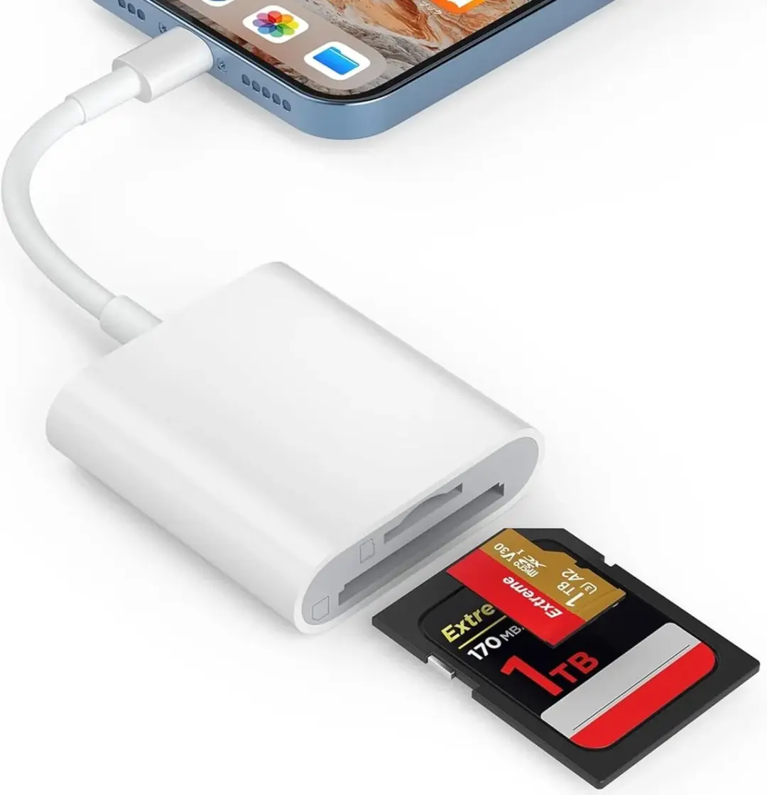 Selected Lightning Adapter met SD-Kaartlezer