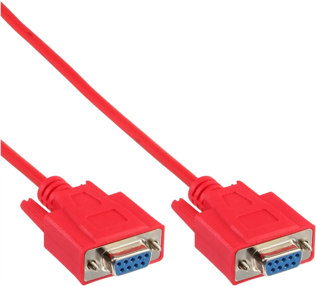 InLine RS232 Null Modemkabel 9-pins 2m
