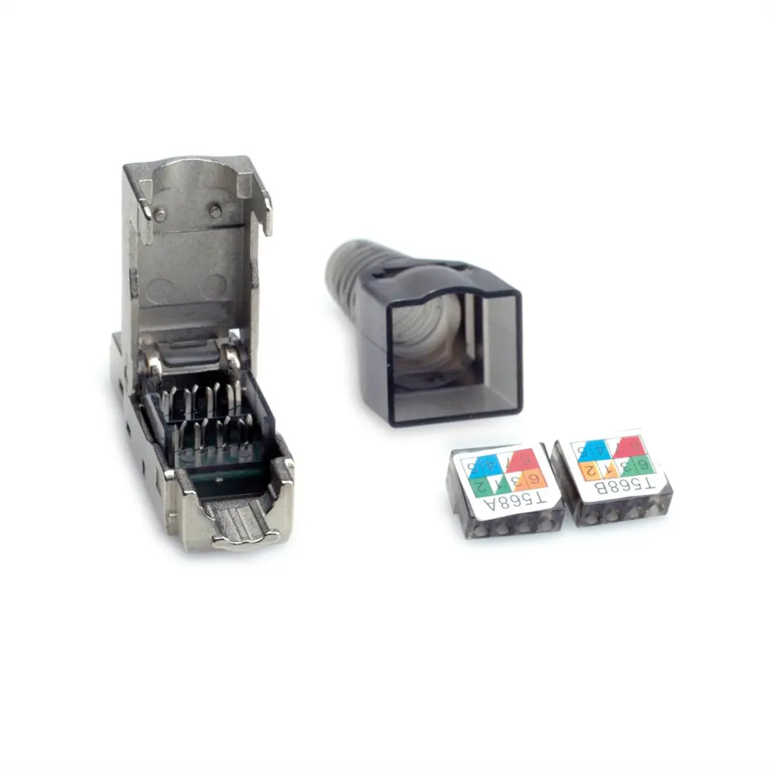 Value Field Connector RJ-45 Cat.6 STP - Zilver