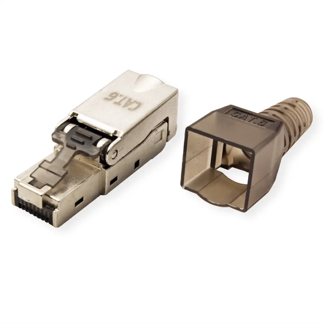 Value Field Connector RJ-45 Cat.6 STP - Zilver